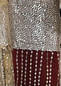 TRENDING Mirror Work Fabric 1m