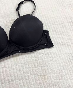 Sparkly Black Push-Up Bra