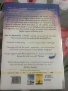 And The Mountains Echoed By Khaled Hosseini