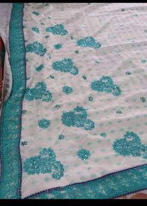 Brand New Designer Saree No Blouse