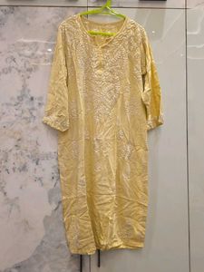 yellow kurti