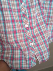 Plaid Button-Up Sleeveless Dress