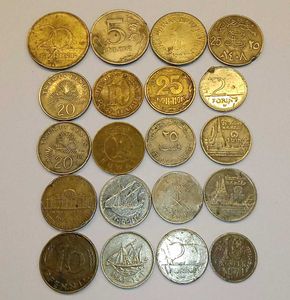 Vintage World Coin Collection (20 pcs) Package