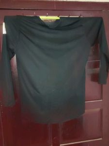 Men's Blue &amp; Black Long Sleeve Athletic T-Shirt