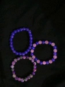Set of 3 Beaded Bracelets