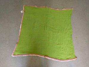 Vibrant Green Dupatta with Embellished Border