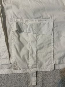 White Cropped Jacket