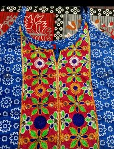 Blue cotton Kurta