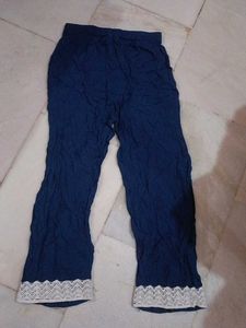 pakistani navy blue kurta set