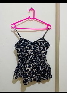 Leopard Print Cami Top