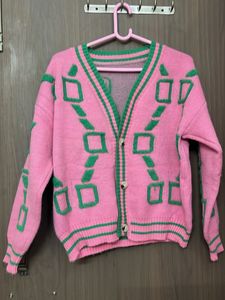 cute Korean new  Knit Cardigan for M &amp;