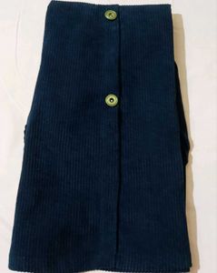 Cute Navy Button-Down Dress