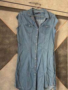 Denim Shirt Dress