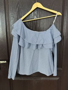 Off Shoulder Ruffle Top
