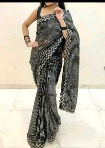 Sparkling Sequins saree