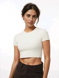 Newme Asia cream ribbed top