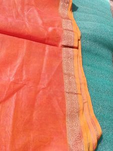 Elegant Saree with Delicate Border