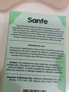 Shoe Bite Protector Pads Pack Of 4