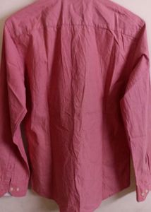 Lacoste Men's Pink Button-Down Shirt