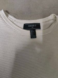 MANGO Man Cream Knitted Sweater