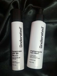 Underrated Sunscreen & Face Wash