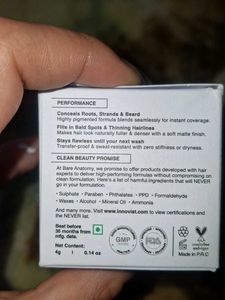 Bare Anatomy Natural Black Hair Powder