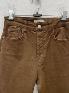 Brown Flared Jeans