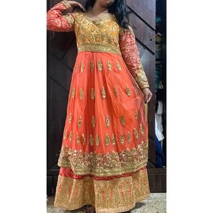 Sale ! Beautiful Orange Gown❤️