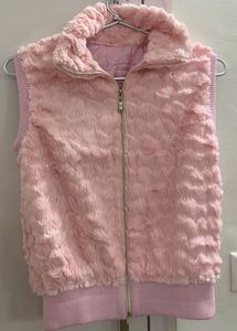 Cozy Pink Faux Fur Jacket