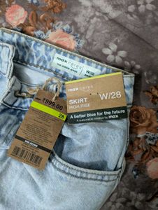 Max A-Line Denim Skirt