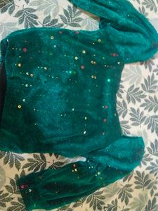 Sparkling Teal top
