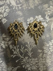 Black Statement Earrings