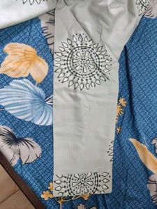 Elegant Purple Printed Kurta Set