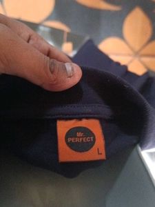 Men's Dark Blue Polo T-Shirt