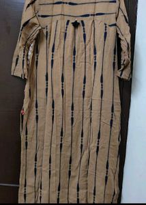 Stylish Beige Kurta w