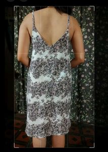 Floral Print Mini Dress