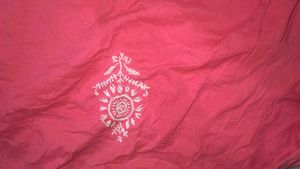 Beautiful pinkish peach Chikankari Kurta