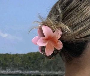 Floral Hair Claw Clips Set of 3