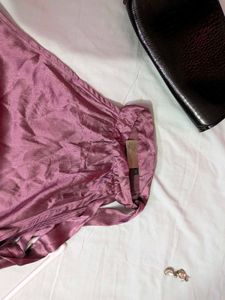 Elegant Silky Halter Top