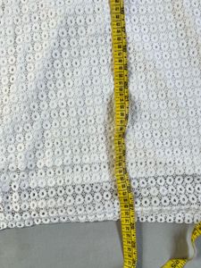 White backless Crochet Sundress
