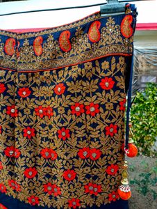 Orange Rajasthani Lehenga