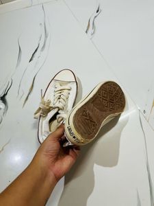White Canvas Sneakers