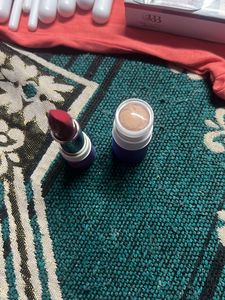 Lipstick And Mediun Shade Foundation