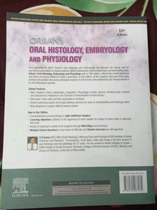 Orban's Oral Histology 16th Edition