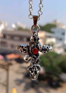 Cross With Snake Around •°