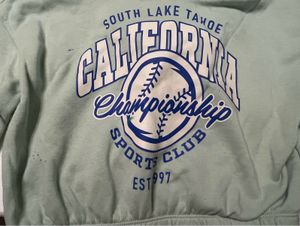 H&amp;M Crop Sweatshirt With Hoodie