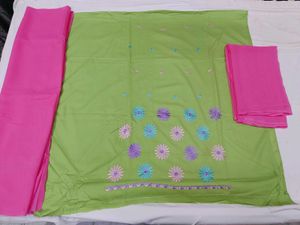 🇳🇿💫🎀 Unstich Elegant Green Kurta Set