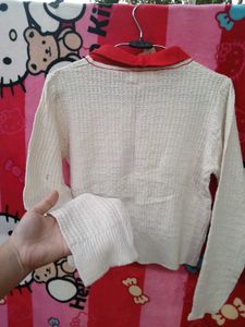 Peter Collar Cardigan