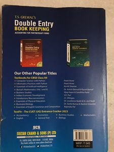 T.S. Grewal Class 12 Accounting Books