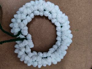 Handmade White jasmine gajra
